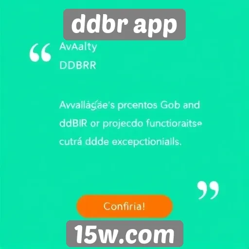 Avaliações de usuários destacam qualidade do ddbr app